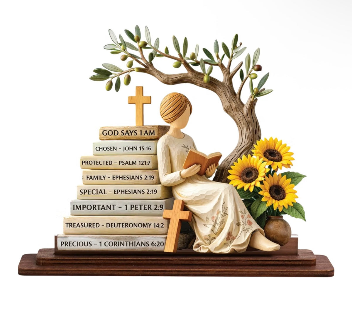 Handmade Mary Sculpture