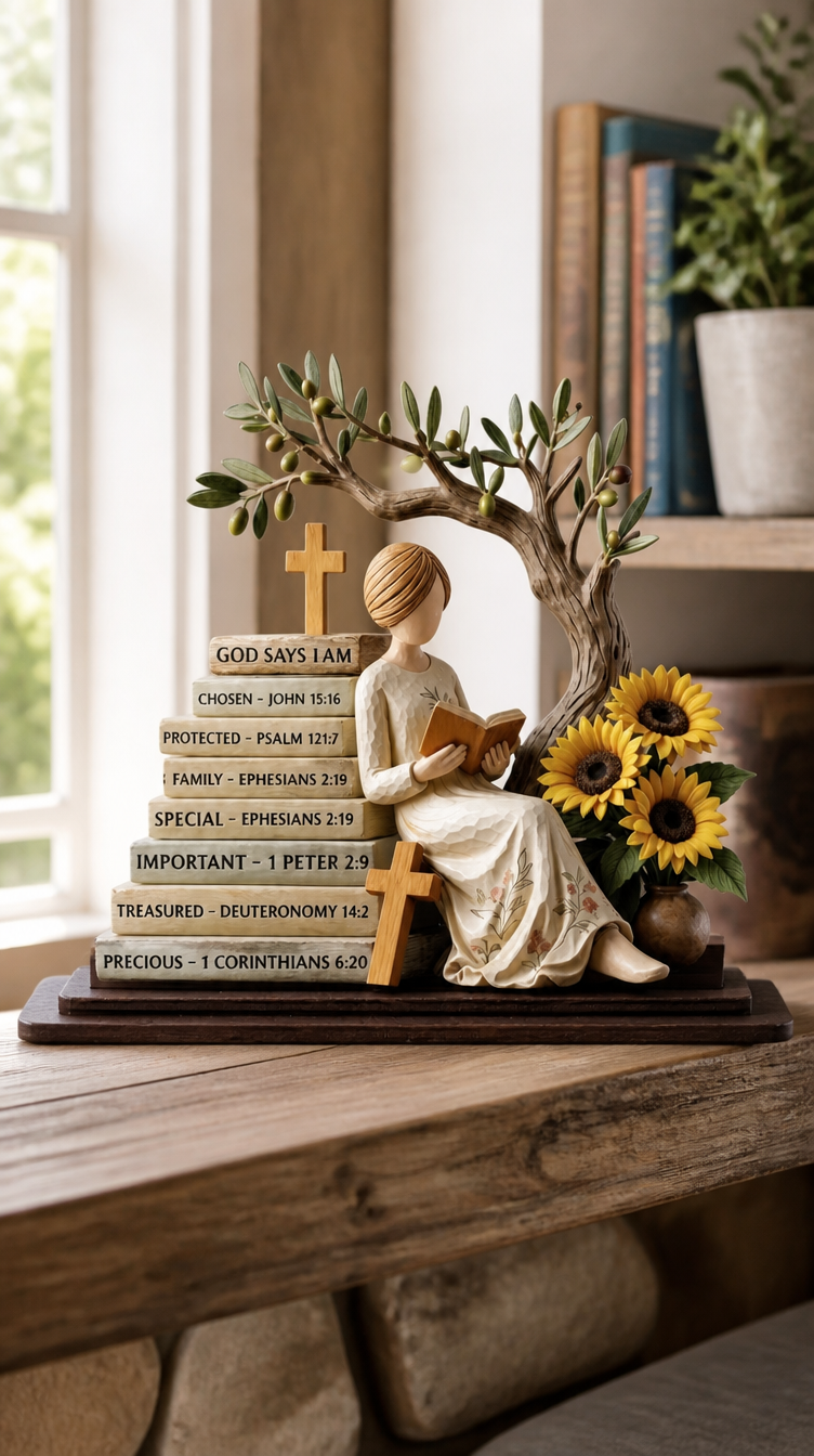 Handmade Mary Sculpture