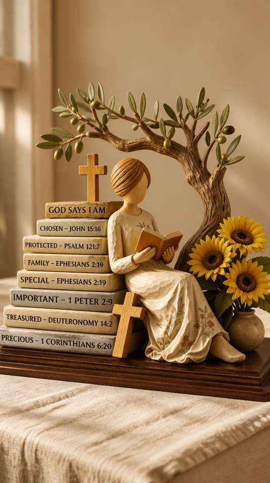 Handmade Mary Sculpture