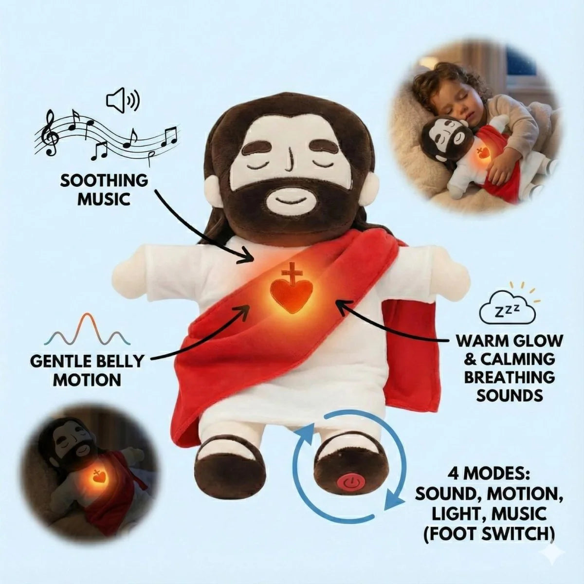 Breathable Jesus Plushie